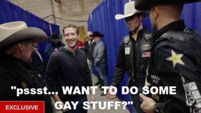 MARK ZUCKERBERG AND HIS GAY COWBOYS  Facebook is an election manipulation and privacy abuse operation_v1
Keywords: Big tech mobsters,Dark money payola, Rare Earth Mines, New America Foundation Corruption, Obama, Obama Campaign Finance, Obama FEC violations, Palo Alto Mafia, Paypal Mafia, Pelosi Corruption, Political bribes, Political Insider,  Eric Schmidt Sex Penthou