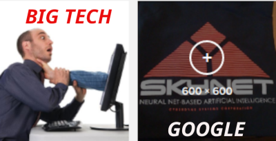 GOOGLE-SKYNET-HELLSCAPE-GOOGLE-EXISTS-TO-MANIPULATE-POLITICS
Keywords: Big tech mobsters,Dark money payola, Rare Earth Mines, New America Foundation Corruption, Obama, Obama Campaign Finance, Obama FEC violations, Palo Alto Mafia, Paypal Mafia, Pelosi Corruption, Political bribes, Political Insider,  Eric Schmidt Sex Penthou