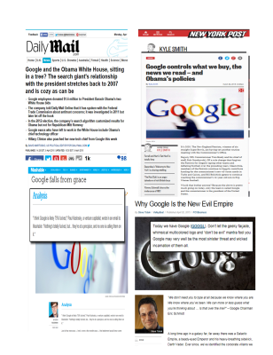 THE GOOGLE CARTEL
Keywords: Big tech mobsters,Dark money payola, Rare Earth Mines, New America Foundation Corruption, Obama, Obama Campaign Finance, Obama FEC violations, Palo Alto Mafia, Paypal Mafia, Pelosi Corruption, Political bribes, Political Insider,  Eric Schmidt Sex Penthou