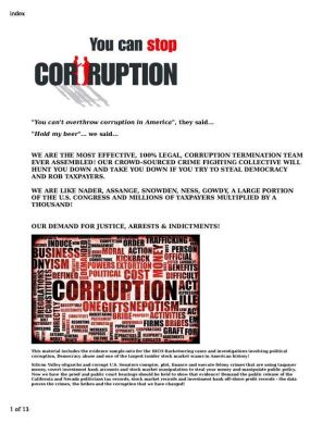 How-to-overthrow-corruption-in-America-pdf
Keywords: Big tech mobsters,Dark money payola, Rare Earth Mines, New America Foundation Corruption, Obama, Obama Campaign Finance, Obama FEC violations, Palo Alto Mafia, Paypal Mafia, Pelosi Corruption, Political bribes, Political Insider,  Eric Schmidt Sex Penthou