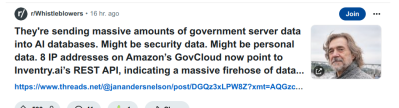 AI IS RAPING PUBLIC PRIVACY
Keywords: Big tech mobsters,Dark money payola, Rare Earth Mines, New America Foundation Corruption, Obama, Obama Campaign Finance, Obama FEC violations, Palo Alto Mafia, Paypal Mafia, Pelosi Corruption, Political bribes, Political Insider,  Eric Schmidt Sex Penthou
