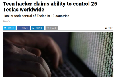 ANY TESLA CAN BE HACKED AND DRIVEN OFF CLIFF - MUSK
Keywords: Big tech mobsters,Dark money payola, Rare Earth Mines, New America Foundation Corruption, Obama, Obama Campaign Finance, Obama FEC violations, Palo Alto Mafia, Paypal Mafia, Pelosi Corruption, Political bribes, Political Insider,  Eric Schmidt Sex Penthou