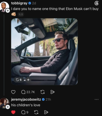 Asshole Musk 754
Keywords: Big tech mobsters,Dark money payola, Rare Earth Mines, New America Foundation Corruption, Obama, Obama Campaign Finance, Obama FEC violations, Palo Alto Mafia, Paypal Mafia, Pelosi Corruption, Political bribes, Political Insider,  Eric Schmidt Sex Penthou