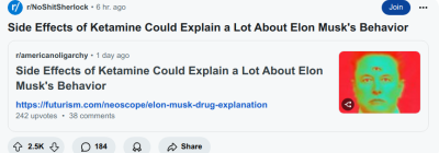DRUG ADDITED MUSK IS FULL OF SHIT
Keywords: Big tech mobsters,Dark money payola, Rare Earth Mines, New America Foundation Corruption, Obama, Obama Campaign Finance, Obama FEC violations, Palo Alto Mafia, Paypal Mafia, Pelosi Corruption, Political bribes, Political Insider,  Eric Schmidt Sex Penthou