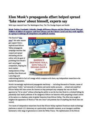 ELON-MJUSKS-SHILL-PROPAGANDA-pdf
Keywords: Big tech mobsters,Dark money payola, Rare Earth Mines, New America Foundation Corruption, Obama, Obama Campaign Finance, Obama FEC violations, Palo Alto Mafia, Paypal Mafia, Pelosi Corruption, Political bribes, Political Insider,  Eric Schmidt Sex Penthou
