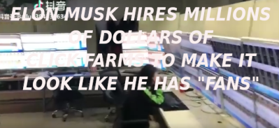 ELON-MUSKS-CLICK-FARM-1-Elon-Musk-Corruption-And-Crappy-Engineering-Make-Tesla-Cars-So-Unsafe- - MUSK
Keywords: Big tech mobsters,Dark money payola, Rare Earth Mines, New America Foundation Corruption, Obama, Obama Campaign Finance, Obama FEC violations, Palo Alto Mafia, Paypal Mafia, Pelosi Corruption, Political bribes, Political Insider,  Eric Schmidt Sex Penthou
