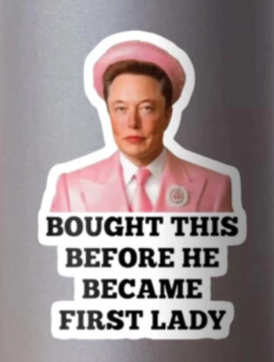 ELON IS THE INSANE FIRST LADY
Keywords: Big tech mobsters,Dark money payola, Rare Earth Mines, New America Foundation Corruption, Obama, Obama Campaign Finance, Obama FEC violations, Palo Alto Mafia, Paypal Mafia, Pelosi Corruption, Political bribes, Political Insider,  Eric Schmidt Sex Penthou