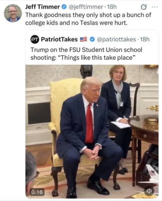 ELON MUSK BOUGHT THE WHITE HOUSE 0jy6h
Keywords: Big tech mobsters,Dark money payola, Rare Earth Mines, New America Foundation Corruption, Obama, Obama Campaign Finance, Obama FEC violations, Palo Alto Mafia, Paypal Mafia, Pelosi Corruption, Political bribes, Political Insider,  Eric Schmidt Sex Penthou