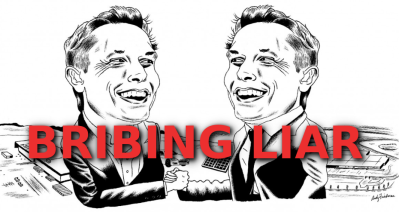 ELON MUSK FANATICAL LIAR Elon Musk Corruption And Crappy Engineering Make Tesla Cars So Unsafe  - MUSK
Keywords: Big tech mobsters,Dark money payola, Rare Earth Mines, New America Foundation Corruption, Obama, Obama Campaign Finance, Obama FEC violations, Palo Alto Mafia, Paypal Mafia, Pelosi Corruption, Political bribes, Political Insider,  Eric Schmidt Sex Penthou