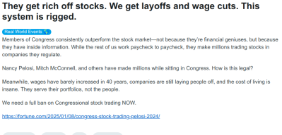 ELON MUSK IS THE BIGGEST STOCK TRADING SCAMMER
Keywords: Big tech mobsters,Dark money payola, Rare Earth Mines, New America Foundation Corruption, Obama, Obama Campaign Finance, Obama FEC violations, Palo Alto Mafia, Paypal Mafia, Pelosi Corruption, Political bribes, Political Insider,  Eric Schmidt Sex Penthou