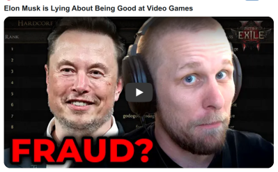 ELON MUSK LIES ABOUT PLAYING VIDEO GAMES
Keywords: Big tech mobsters,Dark money payola, Rare Earth Mines, New America Foundation Corruption, Obama, Obama Campaign Finance, Obama FEC violations, Palo Alto Mafia, Paypal Mafia, Pelosi Corruption, Political bribes, Political Insider,  Eric Schmidt Sex Penthou