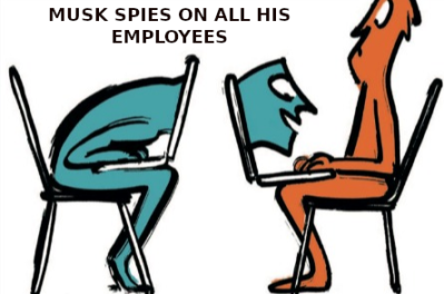 ELON MUSK SPIES ON HIS EMPLOYEES Elon Musk Corruption And Crappy Engineering Make Tesla Cars So Unsafe 
Keywords: Big tech mobsters,Dark money payola, Rare Earth Mines, New America Foundation Corruption, Obama, Obama Campaign Finance, Obama FEC violations, Palo Alto Mafia, Paypal Mafia, Pelosi Corruption, Political bribes, Political Insider,  Eric Schmidt Sex Penthou