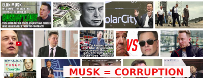 ELON_MUSK_THRIVES_ON_CORRUPTION
Keywords: Big tech mobsters,Dark money payola, Rare Earth Mines, New America Foundation Corruption, Obama, Obama Campaign Finance, Obama FEC violations, Palo Alto Mafia, Paypal Mafia, Pelosi Corruption, Political bribes, Political Insider,  Eric Schmidt Sex Penthou