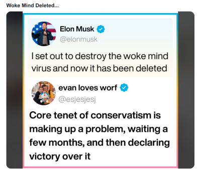 ELON MUSK WOKE MIND VIRUS
Keywords: Big tech mobsters,Dark money payola, Rare Earth Mines, New America Foundation Corruption, Obama, Obama Campaign Finance, Obama FEC violations, Palo Alto Mafia, Paypal Mafia, Pelosi Corruption, Political bribes, Political Insider,  Eric Schmidt Sex Penthou