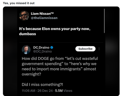ELON WANTS IMMIGRANTS
Keywords: Big tech mobsters,Dark money payola, Rare Earth Mines, New America Foundation Corruption, Obama, Obama Campaign Finance, Obama FEC violations, Palo Alto Mafia, Paypal Mafia, Pelosi Corruption, Political bribes, Political Insider,  Eric Schmidt Sex Penthou