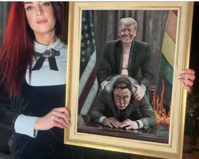 Elon Musk Gets Ridden By Donald Trump
Keywords: Big tech mobsters,Dark money payola, Rare Earth Mines, New America Foundation Corruption, Obama, Obama Campaign Finance, Obama FEC violations, Palo Alto Mafia, Paypal Mafia, Pelosi Corruption, Political bribes, Political Insider,  Eric Schmidt Sex Penthou