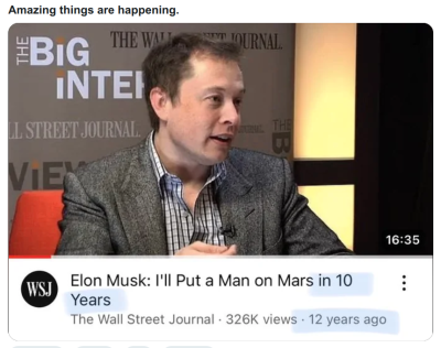 LYING STUPID ELON MUSK
Keywords: Big tech mobsters,Dark money payola, Rare Earth Mines, New America Foundation Corruption, Obama, Obama Campaign Finance, Obama FEC violations, Palo Alto Mafia, Paypal Mafia, Pelosi Corruption, Political bribes, Political Insider,  Eric Schmidt Sex Penthou
