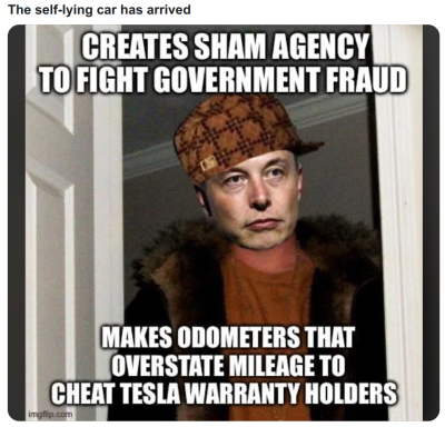 Lying Bastard Elon Musk 98u5 
Keywords: Big tech mobsters,Dark money payola, Rare Earth Mines, New America Foundation Corruption, Obama, Obama Campaign Finance, Obama FEC violations, Palo Alto Mafia, Paypal Mafia, Pelosi Corruption, Political bribes, Political Insider,  Eric Schmidt Sex Penthou