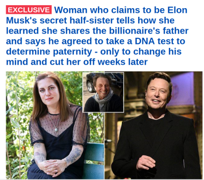MORE-ELON-MUSK-FILTHY-FAMILY-STUFF-MUSK
Keywords: Big tech mobsters,Dark money payola, Rare Earth Mines, New America Foundation Corruption, Obama, Obama Campaign Finance, Obama FEC violations, Palo Alto Mafia, Paypal Mafia, Pelosi Corruption, Political bribes, Political Insider,  Eric Schmidt Sex Penthou