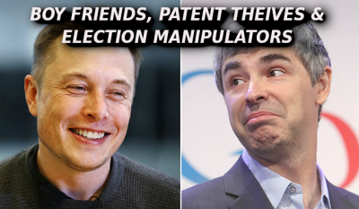 MUSK-AND-PAGE-Elon-Musk-Corruption-And-Crappy-Engineering-Make-Tesla-Cars-So-Unsafe-MUSK-1
Keywords: Big tech mobsters,Dark money payola, Rare Earth Mines, New America Foundation Corruption, Obama, Obama Campaign Finance, Obama FEC violations, Palo Alto Mafia, Paypal Mafia, Pelosi Corruption, Political bribes, Political Insider,  Eric Schmidt Sex Penthou