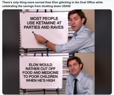 MUSK IS ALWAYS ON DRUGS 8764ert
Keywords: Big tech mobsters,Dark money payola, Rare Earth Mines, New America Foundation Corruption, Obama, Obama Campaign Finance, Obama FEC violations, Palo Alto Mafia, Paypal Mafia, Pelosi Corruption, Political bribes, Political Insider,  Eric Schmidt Sex Penthou