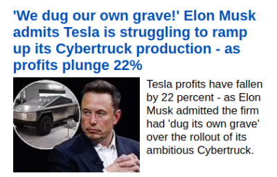 MUSK IS A FAILURE
Keywords: Big tech mobsters,Dark money payola, Rare Earth Mines, New America Foundation Corruption, Obama, Obama Campaign Finance, Obama FEC violations, Palo Alto Mafia, Paypal Mafia, Pelosi Corruption, Political bribes, Political Insider,  Eric Schmidt Sex Penthou