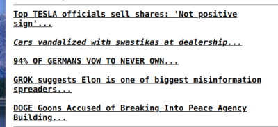 MUSK IS A MESS 987yui
Keywords: Big tech mobsters,Dark money payola, Rare Earth Mines, New America Foundation Corruption, Obama, Obama Campaign Finance, Obama FEC violations, Palo Alto Mafia, Paypal Mafia, Pelosi Corruption, Political bribes, Political Insider,  Eric Schmidt Sex Penthou
