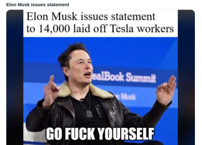MUSK IS LAME 
Keywords: Big tech mobsters,Dark money payola, Rare Earth Mines, New America Foundation Corruption, Obama, Obama Campaign Finance, Obama FEC violations, Palo Alto Mafia, Paypal Mafia, Pelosi Corruption, Political bribes, Political Insider,  Eric Schmidt Sex Penthou