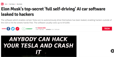 NOW-ANYBODY-CAN-CRASH-YOUR-TESLA-MUSK
Keywords: Big tech mobsters,Dark money payola, Rare Earth Mines, New America Foundation Corruption, Obama, Obama Campaign Finance, Obama FEC violations, Palo Alto Mafia, Paypal Mafia, Pelosi Corruption, Political bribes, Political Insider,  Eric Schmidt Sex Penthou