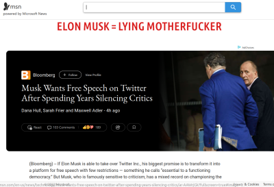 SCUMBAG-MUSK-liar
Keywords: Big tech mobsters,Dark money payola, Rare Earth Mines, New America Foundation Corruption, Obama, Obama Campaign Finance, Obama FEC violations, Palo Alto Mafia, Paypal Mafia, Pelosi Corruption, Political bribes, Political Insider,  Eric Schmidt Sex Penthou