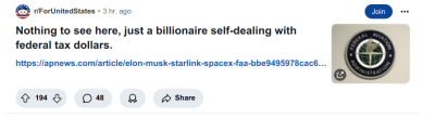 SELF DEALING ELON MUSK 654345
Keywords: Big tech mobsters,Dark money payola, Rare Earth Mines, New America Foundation Corruption, Obama, Obama Campaign Finance, Obama FEC violations, Palo Alto Mafia, Paypal Mafia, Pelosi Corruption, Political bribes, Political Insider,  Eric Schmidt Sex Penthou