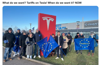 TARIFFS ON TESLA
Keywords: Big tech mobsters,Dark money payola, Rare Earth Mines, New America Foundation Corruption, Obama, Obama Campaign Finance, Obama FEC violations, Palo Alto Mafia, Paypal Mafia, Pelosi Corruption, Political bribes, Political Insider,  Eric Schmidt Sex Penthou