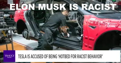 TESLA-IS-RACIST_v1-MUSK-1
Keywords: Big tech mobsters,Dark money payola, Rare Earth Mines, New America Foundation Corruption, Obama, Obama Campaign Finance, Obama FEC violations, Palo Alto Mafia, Paypal Mafia, Pelosi Corruption, Political bribes, Political Insider,  Eric Schmidt Sex Penthou