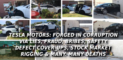 TESLAS CRONY SCAM CORRUPTION - MUSK
Keywords: Big tech mobsters,Dark money payola, Rare Earth Mines, New America Foundation Corruption, Obama, Obama Campaign Finance, Obama FEC violations, Palo Alto Mafia, Paypal Mafia, Pelosi Corruption, Political bribes, Political Insider,  Eric Schmidt Sex Penthou