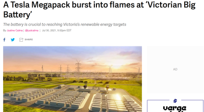 TESLA BATTERIES ALWAYS EVENTUALLY BLOW UP
Keywords: Big tech mobsters,Dark money payola, Rare Earth Mines, New America Foundation Corruption, Obama, Obama Campaign Finance, Obama FEC violations, Palo Alto Mafia, Paypal Mafia, Pelosi Corruption, Political bribes, Political Insider,  Eric Schmidt Sex Penthou