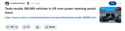 TESLA CARS ARE BROKEN AGAIN 98654
Keywords: Big tech mobsters,Dark money payola, Rare Earth Mines, New America Foundation Corruption, Obama, Obama Campaign Finance, Obama FEC violations, Palo Alto Mafia, Paypal Mafia, Pelosi Corruption, Political bribes, Political Insider,  Eric Schmidt Sex Penthou