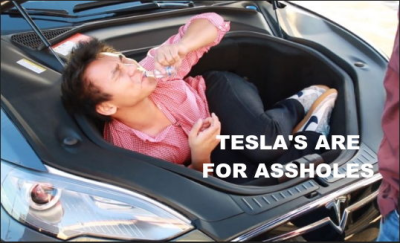 TESLA DRIVERS ARE ALL DRUNKS ELON MUSK IS A CROOK AND SCAMMER_v1
Keywords: Big tech mobsters,Dark money payola, Rare Earth Mines, New America Foundation Corruption, Obama, Obama Campaign Finance, Obama FEC violations, Palo Alto Mafia, Paypal Mafia, Pelosi Corruption, Political bribes, Political Insider,  Eric Schmidt Sex Penthou