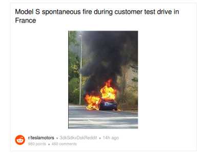 TESLA EXPLODES IN FRANCE Elon Musk Corruption And Crappy Engineering Make Tesla Cars So Unsafe  - MUSK
Keywords: Big tech mobsters,Dark money payola, Rare Earth Mines, New America Foundation Corruption, Obama, Obama Campaign Finance, Obama FEC violations, Palo Alto Mafia, Paypal Mafia, Pelosi Corruption, Political bribes, Political Insider,  Eric Schmidt Sex Penthou