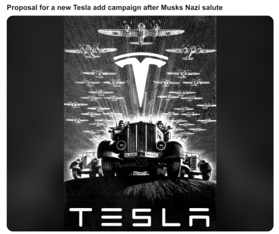 TESLA IS FOR HITLER
Keywords: Big tech mobsters,Dark money payola, Rare Earth Mines, New America Foundation Corruption, Obama, Obama Campaign Finance, Obama FEC violations, Palo Alto Mafia, Paypal Mafia, Pelosi Corruption, Political bribes, Political Insider,  Eric Schmidt Sex Penthou