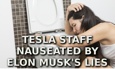 TESLA STAFF SICKENED BY MUSKS LIES
Keywords: Big tech mobsters,Dark money payola, Rare Earth Mines, New America Foundation Corruption, Obama, Obama Campaign Finance, Obama FEC violations, Palo Alto Mafia, Paypal Mafia, Pelosi Corruption, Political bribes, Political Insider,  Eric Schmidt Sex Penthou