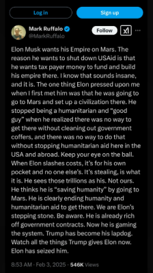 THE HULK SAYS ELON IS INSANE
Keywords: Big tech mobsters,Dark money payola, Rare Earth Mines, New America Foundation Corruption, Obama, Obama Campaign Finance, Obama FEC violations, Palo Alto Mafia, Paypal Mafia, Pelosi Corruption, Political bribes, Political Insider,  Eric Schmidt Sex Penthou