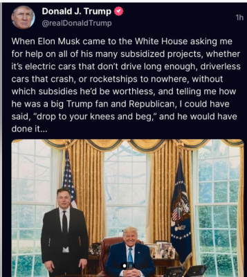 TRUMP AND MUSK 76432
Keywords: Big tech mobsters,Dark money payola, Rare Earth Mines, New America Foundation Corruption, Obama, Obama Campaign Finance, Obama FEC violations, Palo Alto Mafia, Paypal Mafia, Pelosi Corruption, Political bribes, Political Insider,  Eric Schmidt Sex Penthou