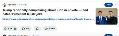 TRUMP HATES MUSK BUT LOVES HIS MONEY
Keywords: Big tech mobsters,Dark money payola, Rare Earth Mines, New America Foundation Corruption, Obama, Obama Campaign Finance, Obama FEC violations, Palo Alto Mafia, Paypal Mafia, Pelosi Corruption, Political bribes, Political Insider,  Eric Schmidt Sex Penthou