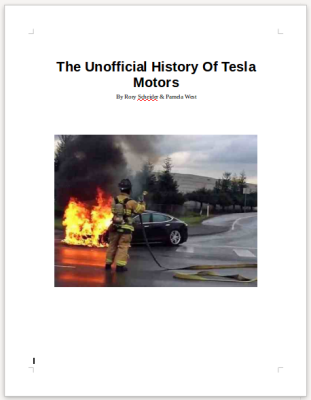 The-Unofficial-History-Of-Tesla-Motors-BB-MUSK
Keywords: Big tech mobsters,Dark money payola, Rare Earth Mines, New America Foundation Corruption, Obama, Obama Campaign Finance, Obama FEC violations, Palo Alto Mafia, Paypal Mafia, Pelosi Corruption, Political bribes, Political Insider,  Eric Schmidt Sex Penthou