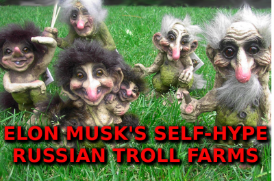 elon musk fanboys are russian trolls - MUSK
Keywords: Big tech mobsters,Dark money payola, Rare Earth Mines, New America Foundation Corruption, Obama, Obama Campaign Finance, Obama FEC violations, Palo Alto Mafia, Paypal Mafia, Pelosi Corruption, Political bribes, Political Insider,  Eric Schmidt Sex Penthou