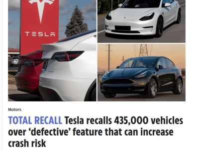 tesla-recall-again-869x660
Keywords: Big tech mobsters,Dark money payola, Rare Earth Mines, New America Foundation Corruption, Obama, Obama Campaign Finance, Obama FEC violations, Palo Alto Mafia, Paypal Mafia, Pelosi Corruption, Political bribes, Political Insider,  Eric Schmidt Sex Penthou