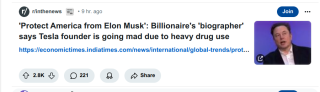 Filename=ELON_MUSK_HAS_LOST_HIS_MIND_ON_DRUGS.png
Filesize=76KiB
Dimensions=900x259
Date added=Sep 23, 2026 ELON_MUSK_HAS_LOST_HIS_MIND_ON_DRUGS.png
