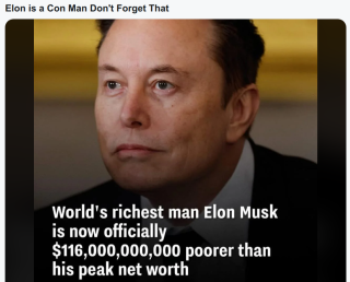 Filename=ELON_MUSK_IS_A_CONMAN2C_SOCIOPATH__FASCIST.png
Filesize=344KiB
Dimensions=826x666
Date added=Sep 23, 2026 ELON_MUSK_IS_A_CONMAN2C_SOCIOPATH__FASCIST.png