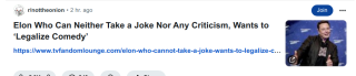 Filename=ELON_MUSK_IS_A_SICK_SCUMBAG_98654.png
Filesize=75KiB
Dimensions=934x203
Date added=Sep 23, 2026 ELON_MUSK_IS_A_SICK_SCUMBAG_98654.png