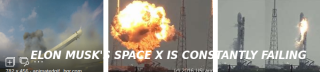 Filename=SPACEX_CONSTANT_FAILURES_hhh_ELON_MUSK_IS_A_CROOK_AND_SCAMMER.png
Filesize=139KiB
Dimensions=681x155
Date added=Sep 23, 2026 SPACEX_CONSTANT_FAILURES_hhh_ELON_MUSK_IS_A_CROOK_AND_SCAMMER.png